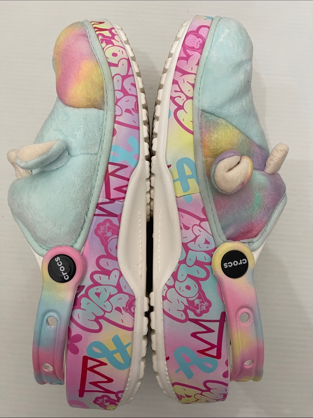 UNISEX CLOGS CROCS SQUISHMALLOWS MENS SIZE6 WOMENS SIZE 8 - Picture 10 of 12